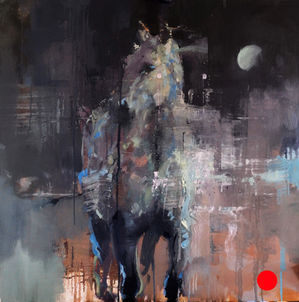 Hooper-2023-Untitled1-Oil on Canvas 36x36 (sold)