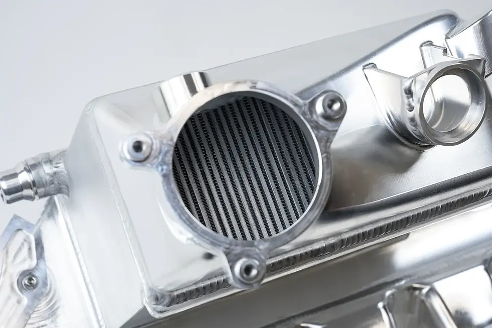 Thumbnail: CSF BMW M3/M4 S58 (G8X) Charge-Air Cooler Manifold - Raw Billet
