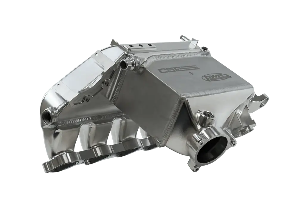 CSF BMW M3/M4 S58 (G8X) Charge-Air Cooler Manifold - Raw Billet