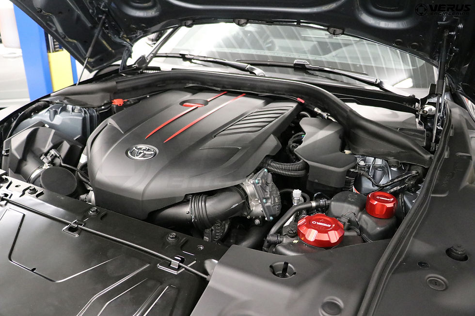 Thumbnail: Verus Engineering Engine Bay Fluid Cap Kit  Mk5 Toyota Supra