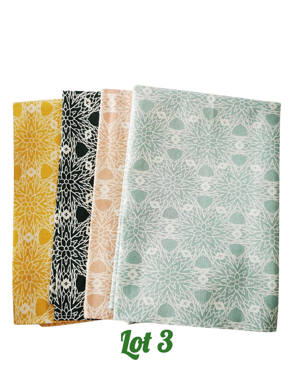 Miniature : Lot de 4 serviettes de table Oeko-tex