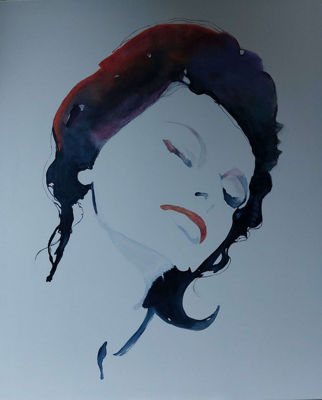 En eindelijk staat ze dan op het doek...