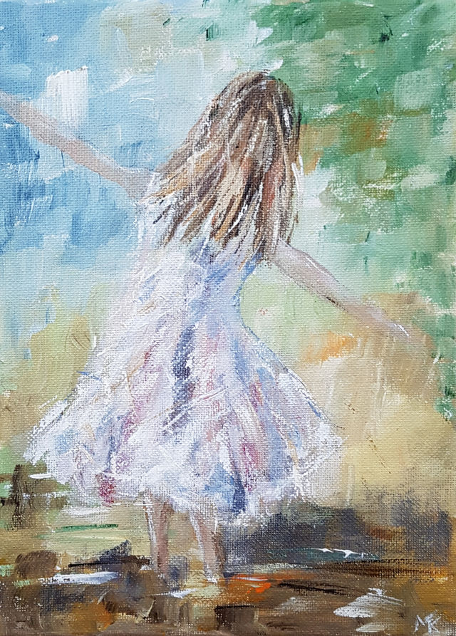 een natte, koude, grijze dag in januari