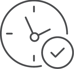 Working clock icon