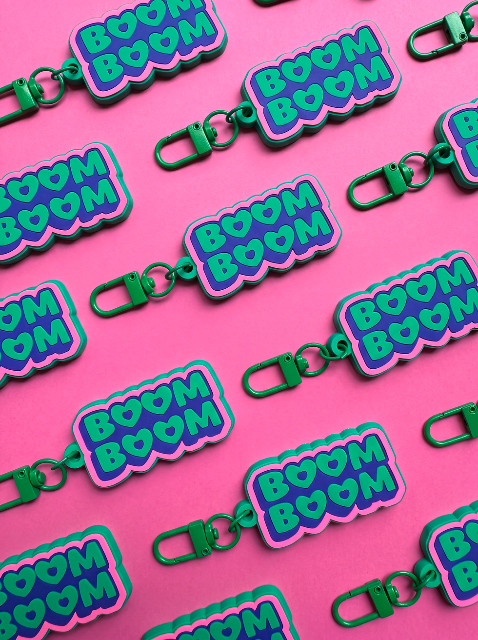 Miniature : PORTE-CLÉ "BOOM BOOM" - Lot de 5
