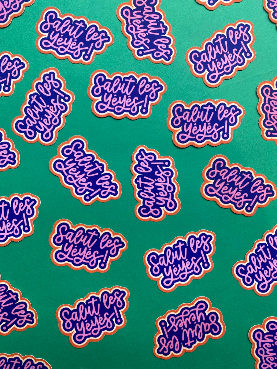 Miniature : STICKER SALUT LES YÉYÉS