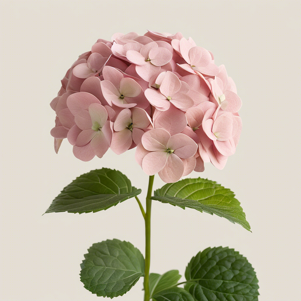 Faux Hydrangea Plant