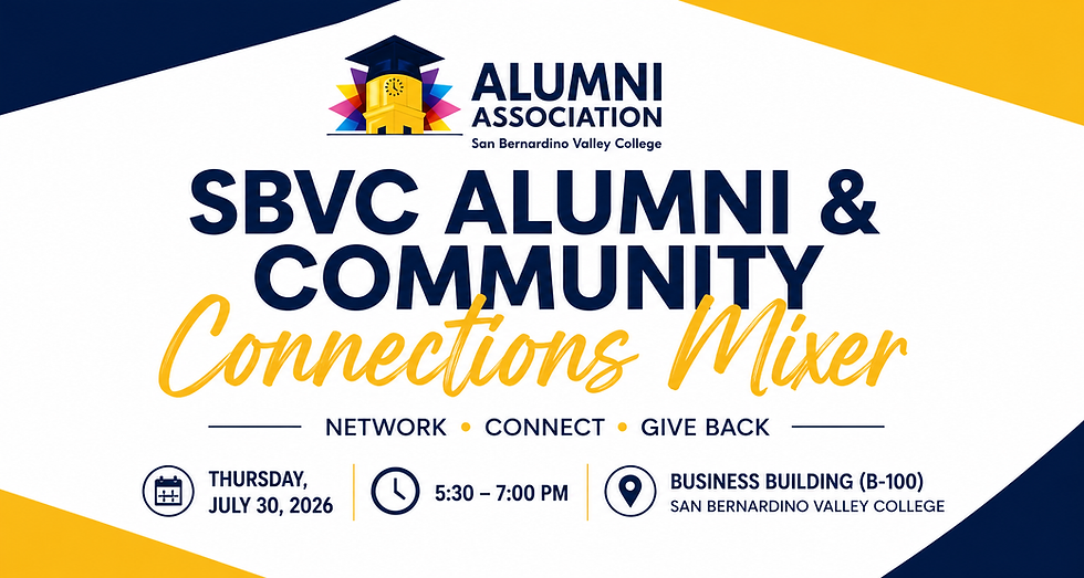 SBVC Alumni & Community Connections Mixer