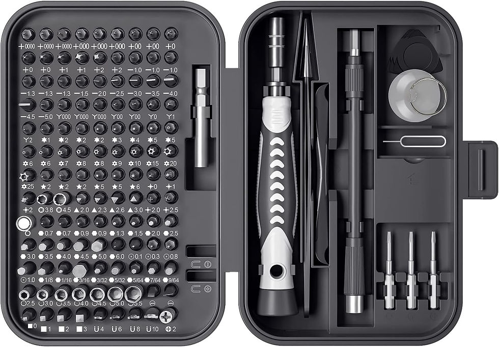 Miniatura: Kit Profesional 115 en 1: ¡Todo en Uno para Reparaciones de Precisión!