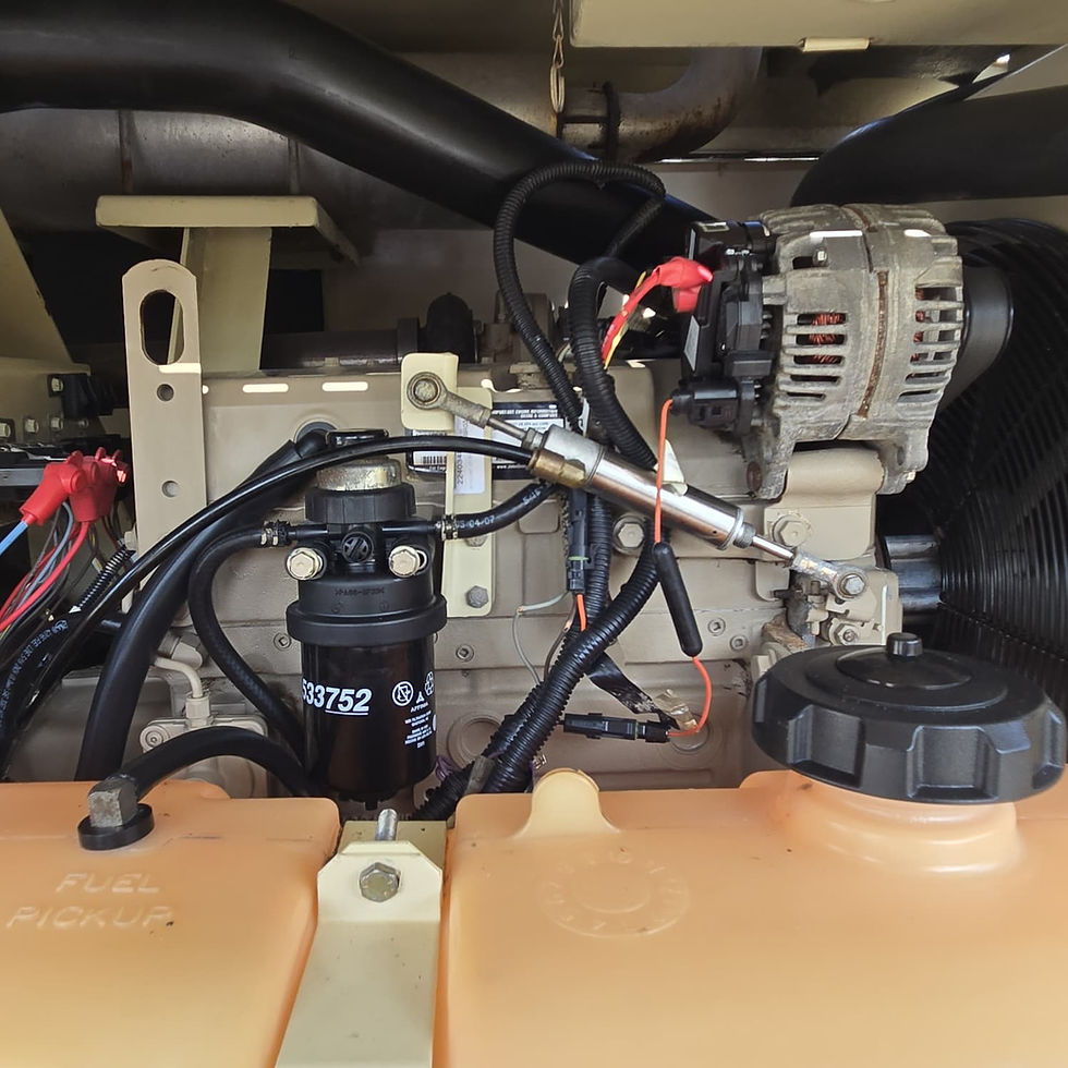 Thumbnail: Ingersoll Rand P185 Air Compressor – Low Hours / John Deere Diesel engine