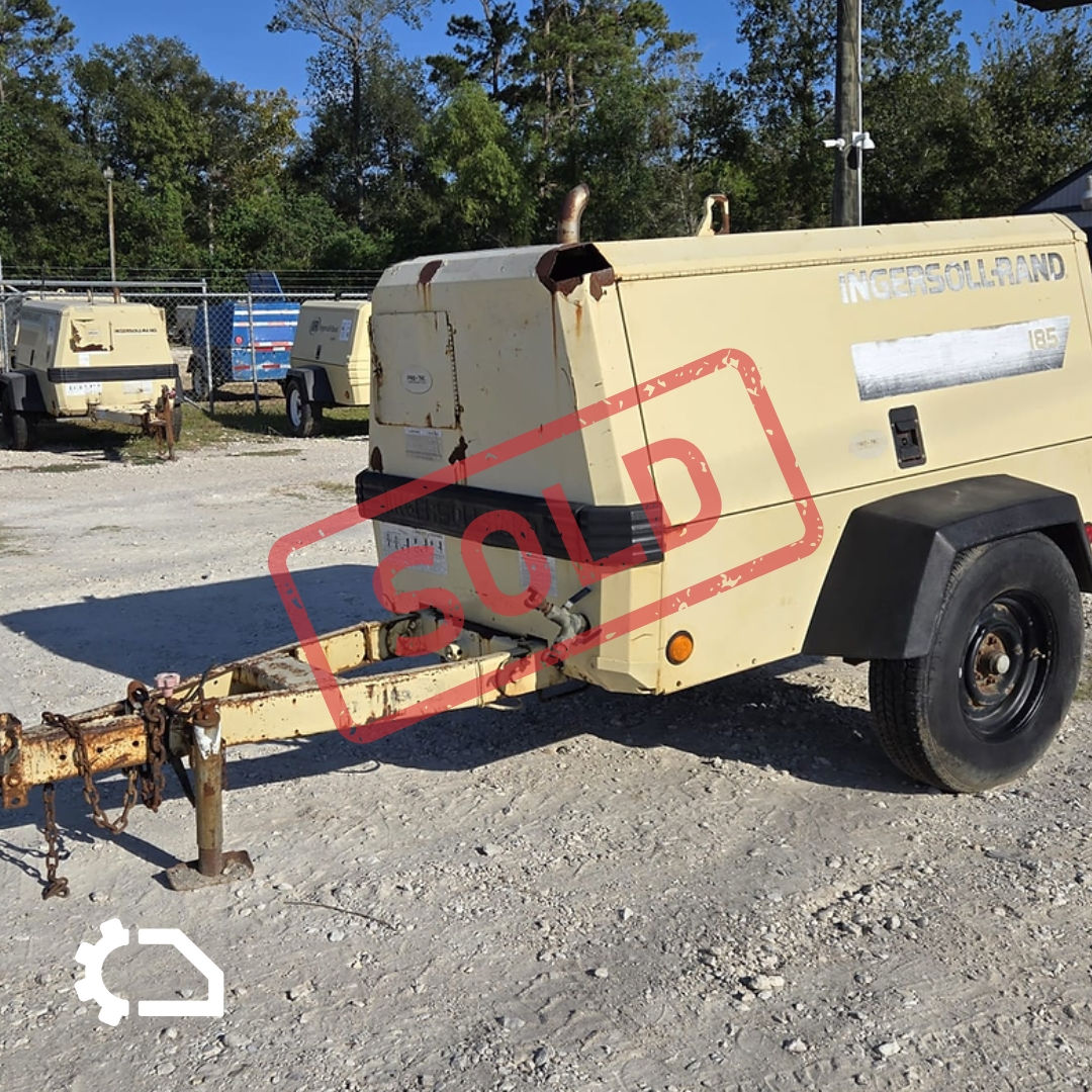 Ingersoll Rand 185CFM - 125PSI Air compressor