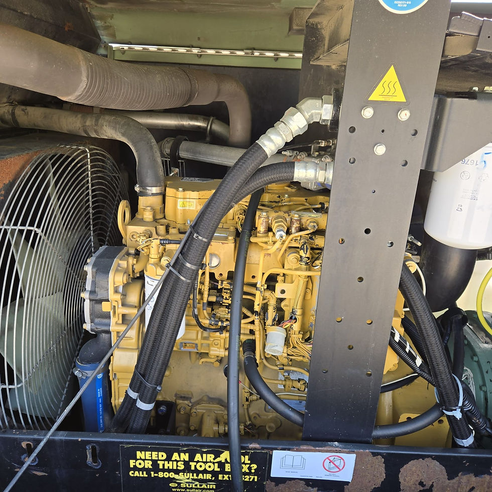 Thumbnail: Sullair 375 CFM - Portable Air Compresor High Pressure