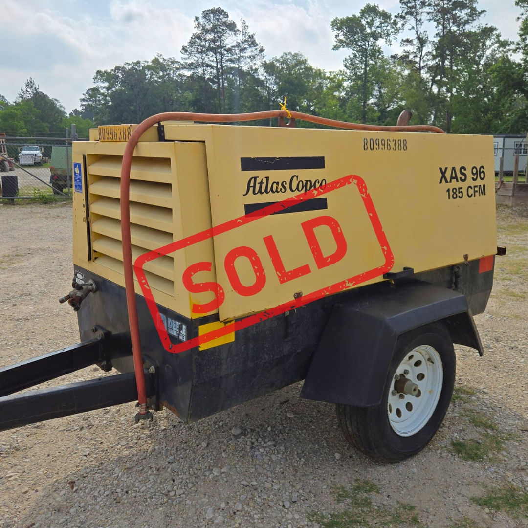 Atlas Copco 185 CFM - Air Compressor