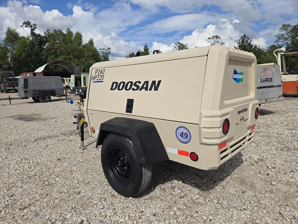 Thumbnail: High Pressure Air Compressor Doosan 260/220 CFM – 150 PSI – Diesel