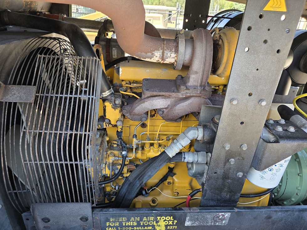 Thumbnail: High Pressure Air Compressor Sullair 375 CFM – 150 PSI – John Deere 4045T