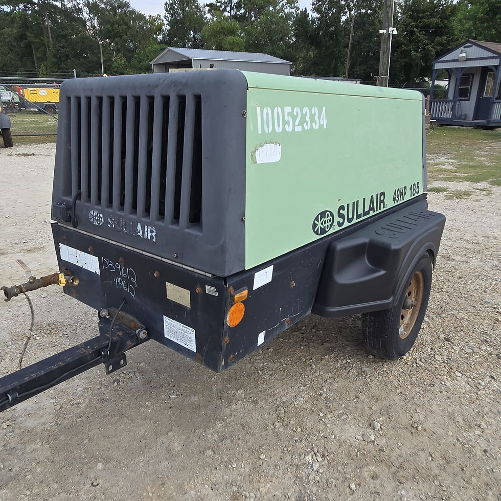 Thumbnail: Sullair 185 CFM Air Compressor - John Deere engine 4024T