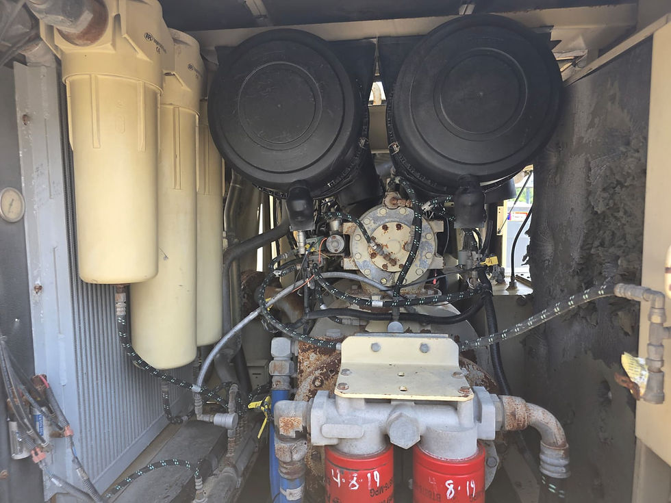 Thumbnail: 2007 Ingersoll Rand MHP825WCU Air Compressor – 825 CFM / 175 PSI – Cummins QSL9