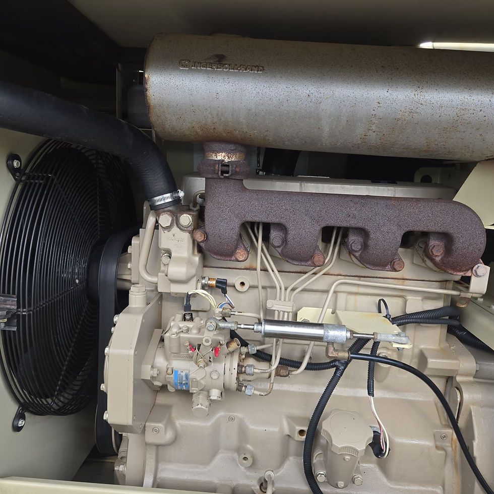 Thumbnail: Ingersoll Rand 185CFM - 125PSI Portable  Air Compressor