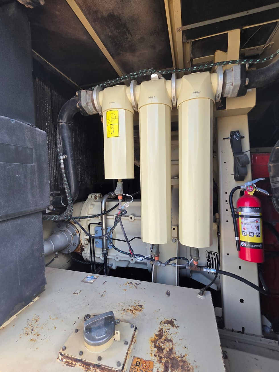 Thumbnail: Doosan 1600 CFM, Tier 3 Cummins, No DEF / No Regen, AIR COMPRESSOR