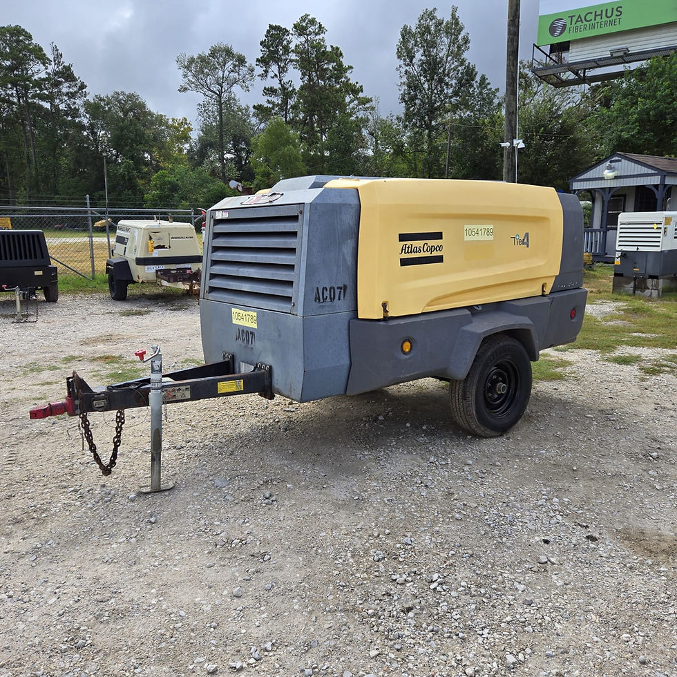 Thumbnail: Portable Air Compressor ATLAS COPCO 375CFM- 225PSI