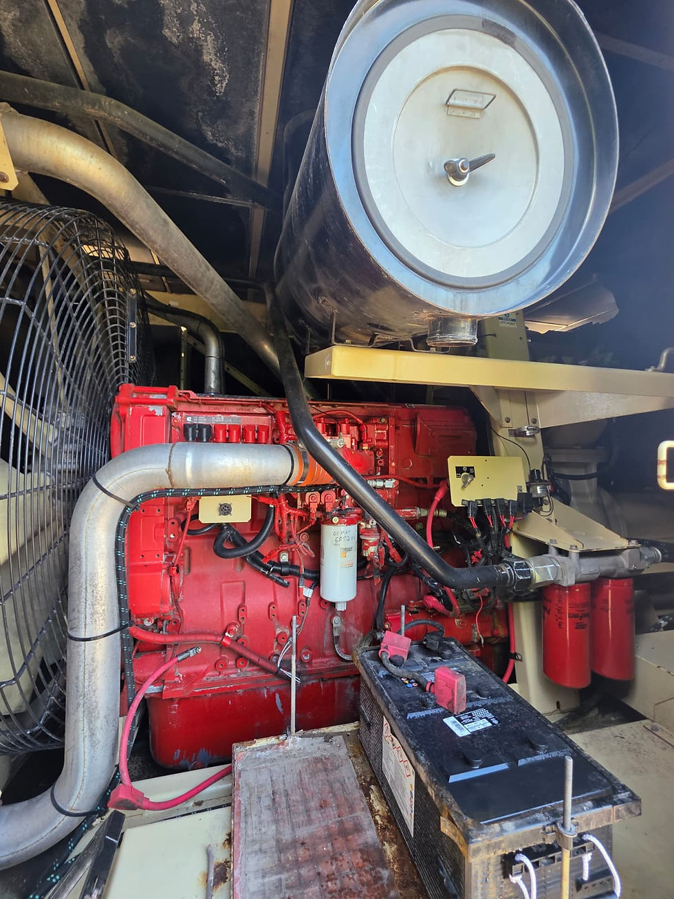 Thumbnail: Doosan 1600 CFM, Tier 3 Cummins, No DEF / No Regen, AIR COMPRESSOR