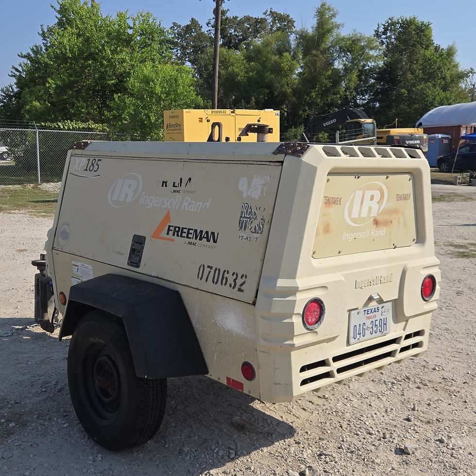 Thumbnail: DOOSAN 185 CFM - Portable Air Compressor HIGH PRESSURE