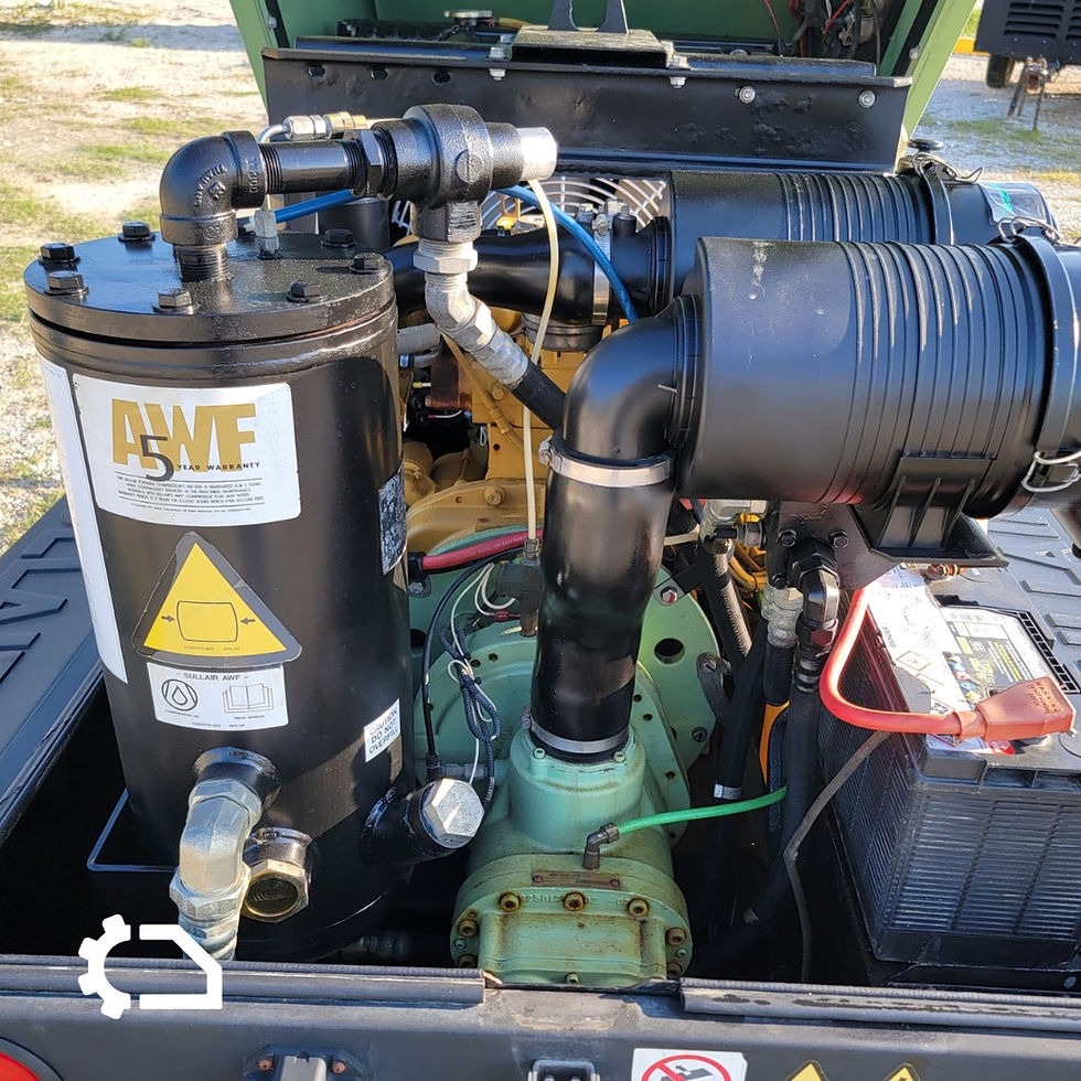 Thumbnail: SULLAIR 185 DPQ/CAT - Portable Air Compressor