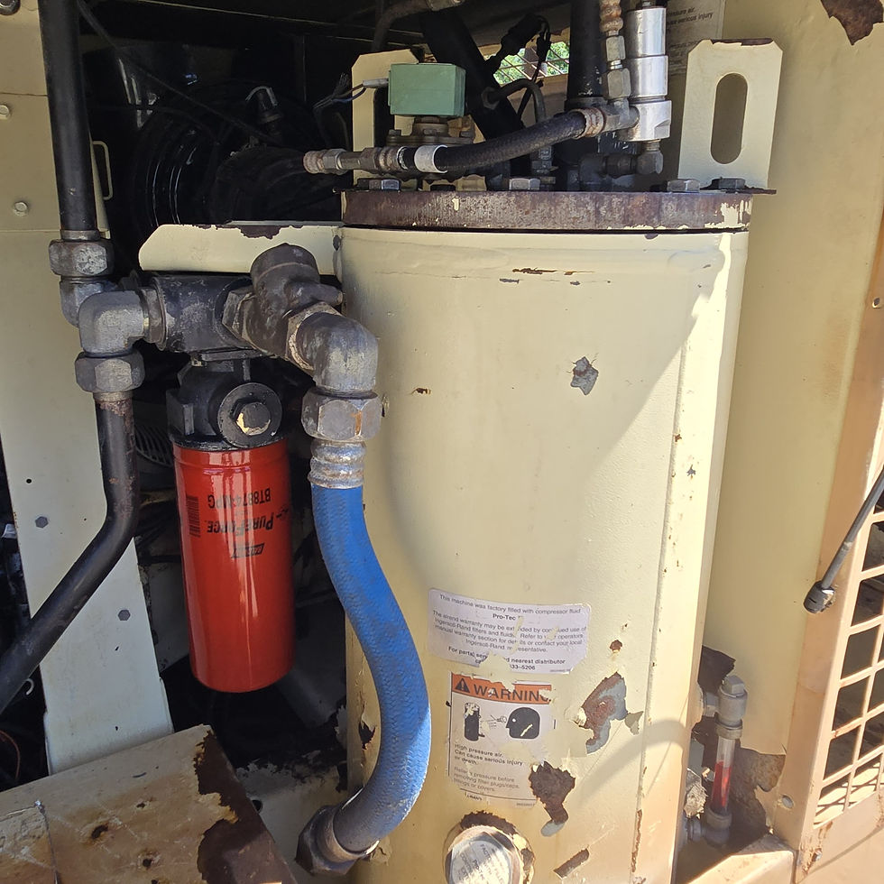 Thumbnail: Ingersoll Rand  400CFM - 200 PSI Air Compressor |Cummins Engine - High Pressure