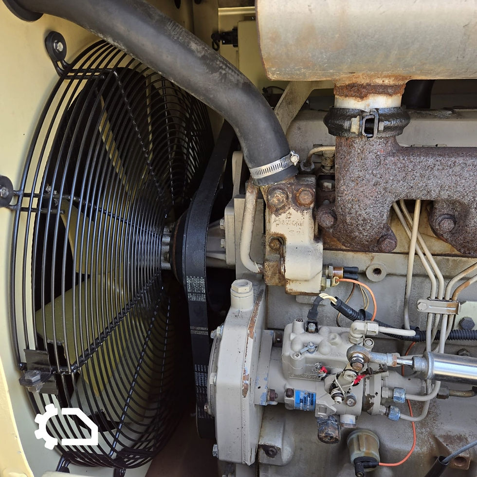 Thumbnail: INGERSOLL RAND 185CFM  - 100 PSI Utility Stationary Air Compressor