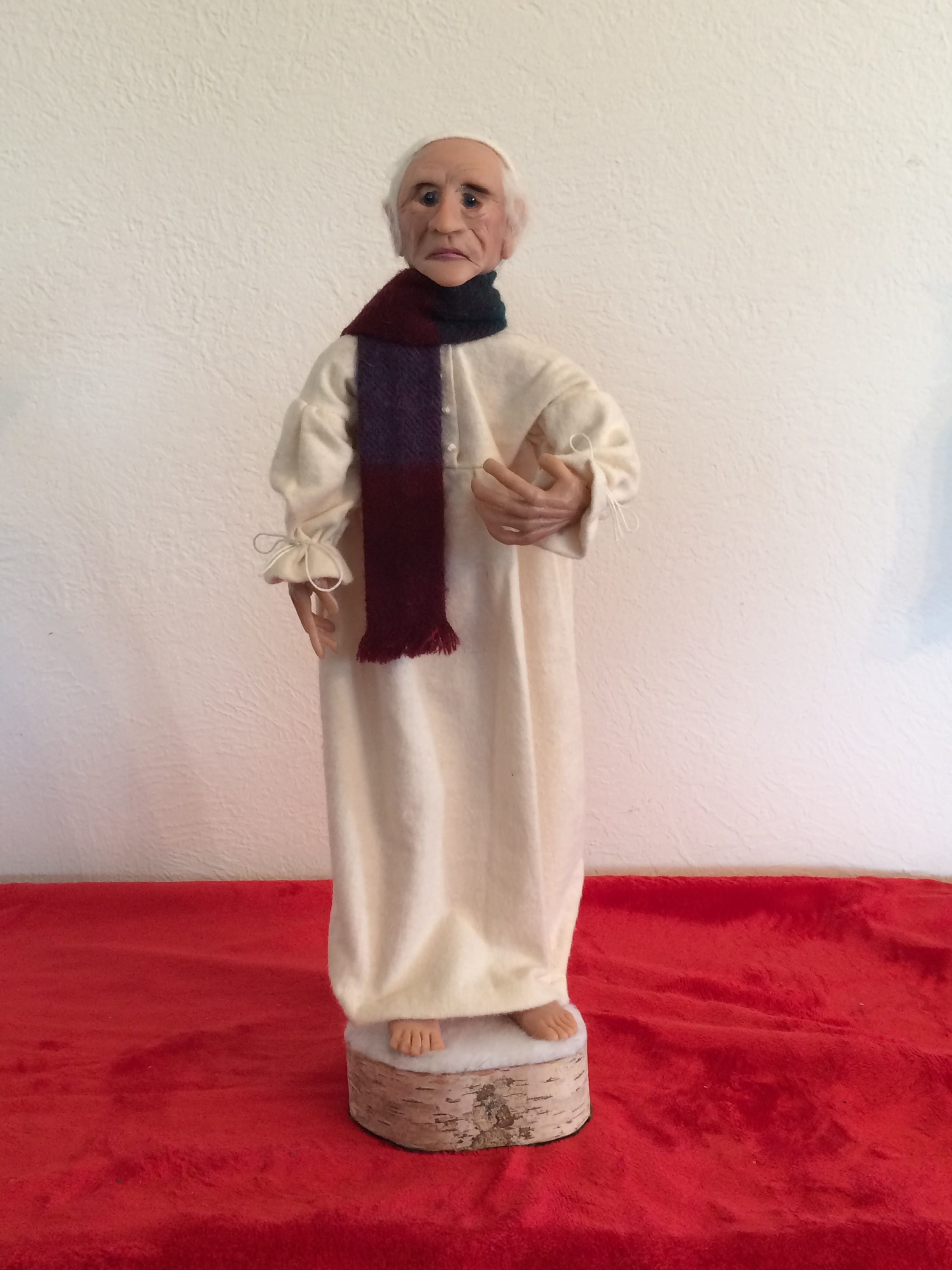 Scrooge in Nightshirt