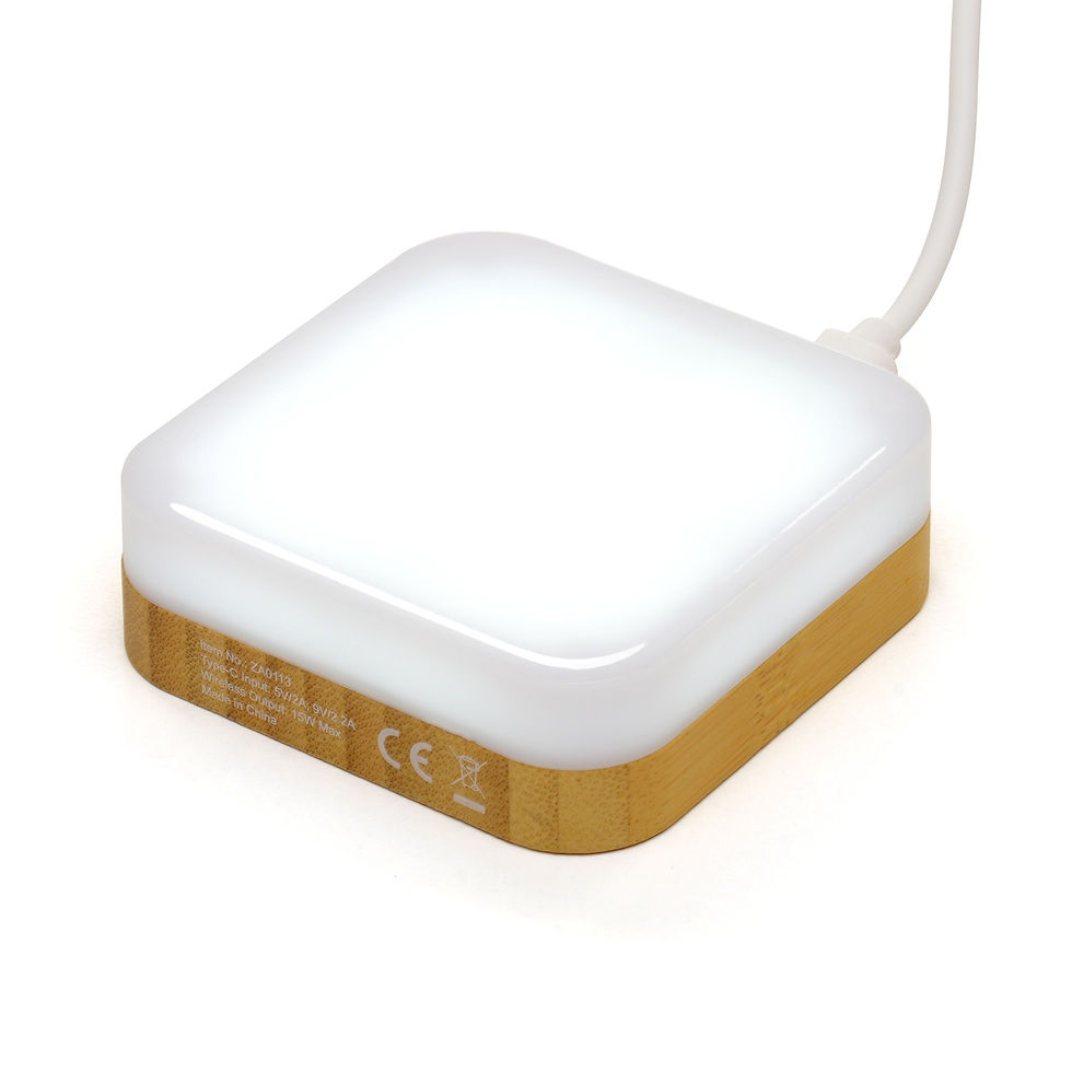 Thumbnail: 15W Bamboo and RABS Wireless Charger