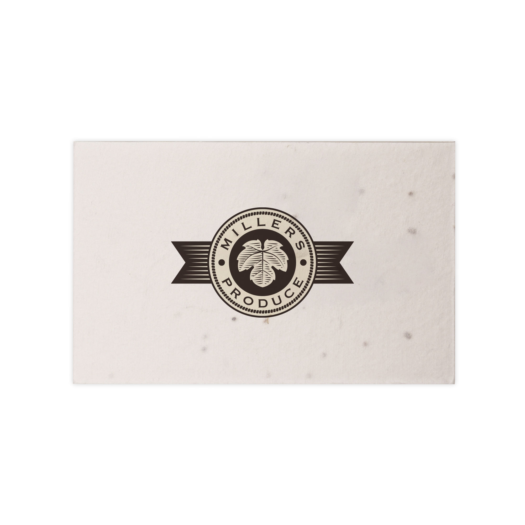 Seed Paper Business Card