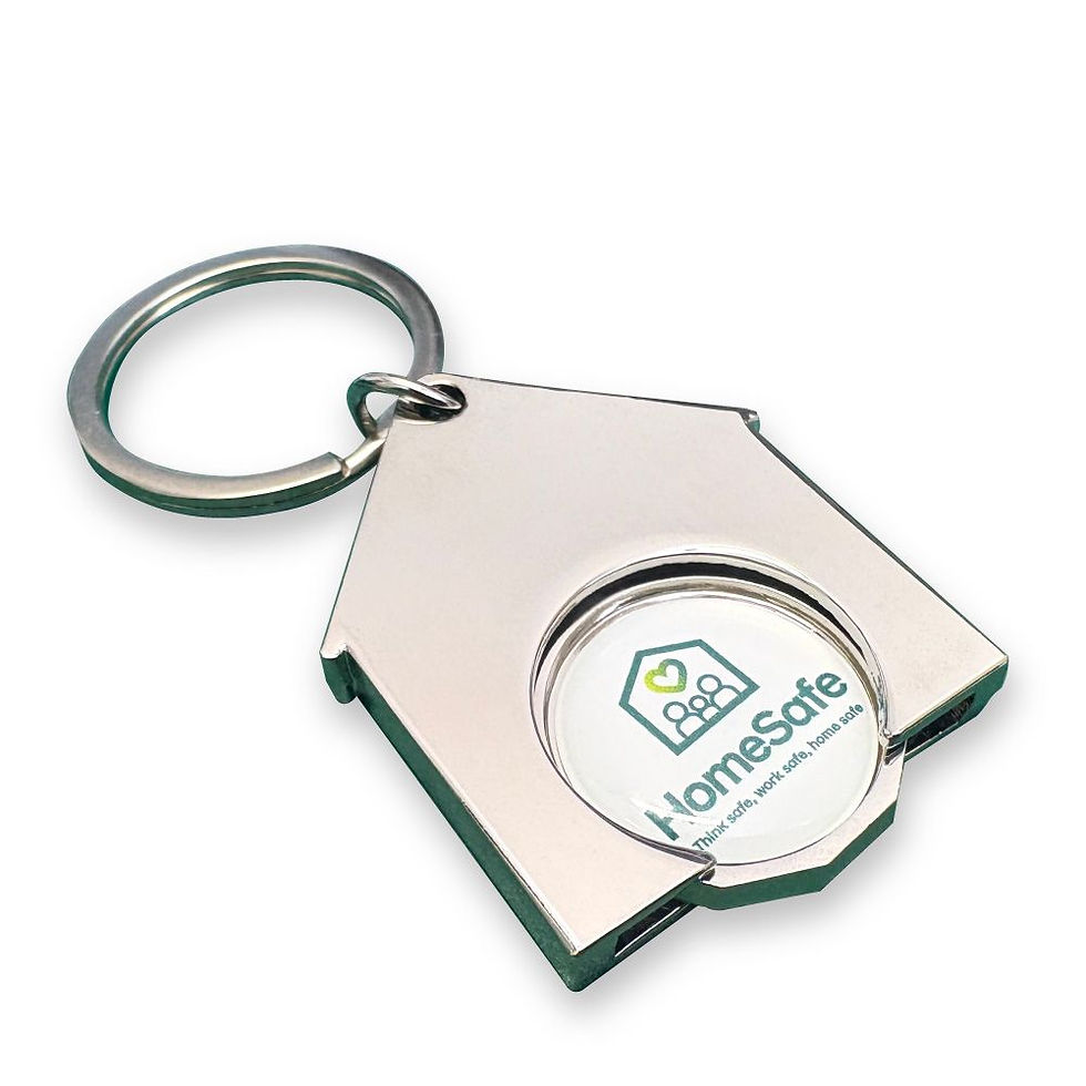 Thumbnail: House Shaped Trolley Coin Holder (UK Stock)