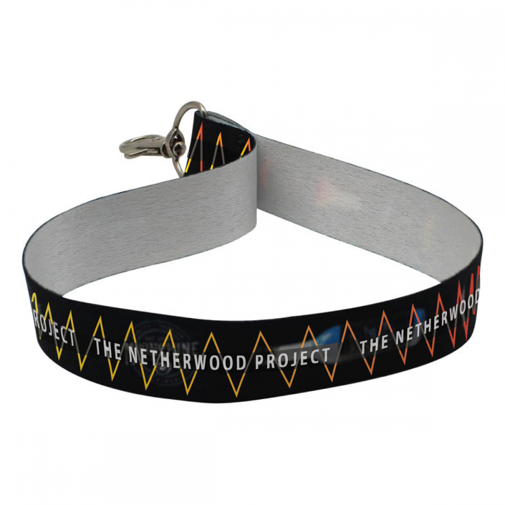 20mm Recycled PET Dye Sublimation Print Loop Keyring (UK Made)