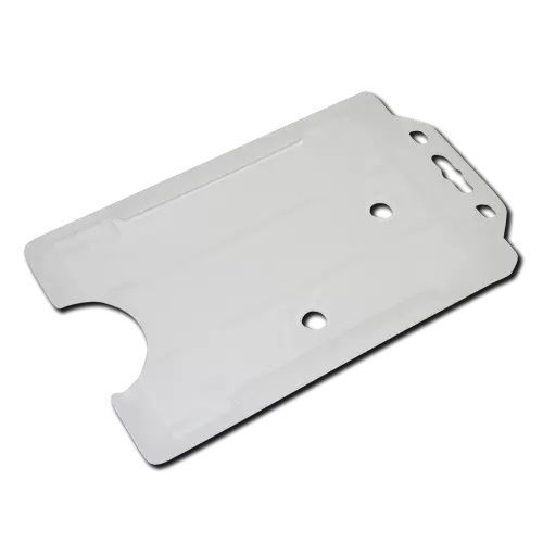 Portrait Rigid Card Holder (UK Stock: Frosted Clear)