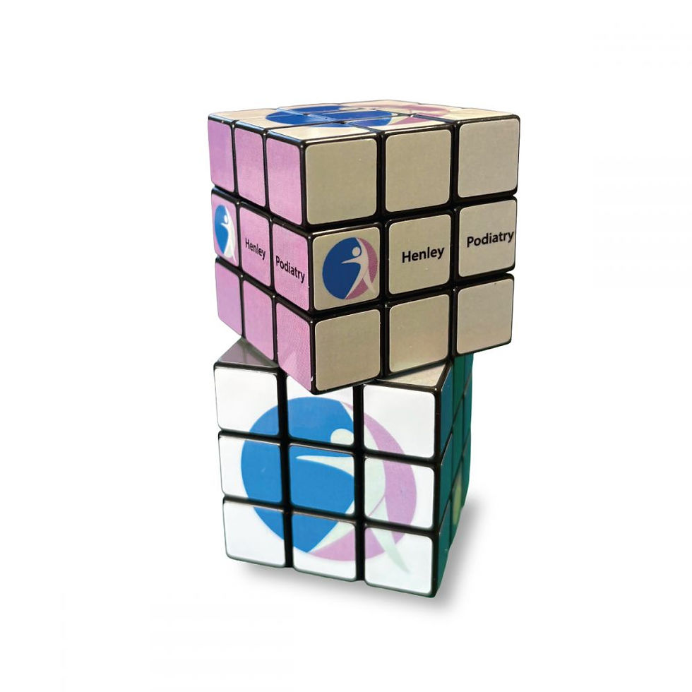 Thumbnail: Express All 6 Faces Printed UK Rubik's Cube 3x3 (UK Stock)