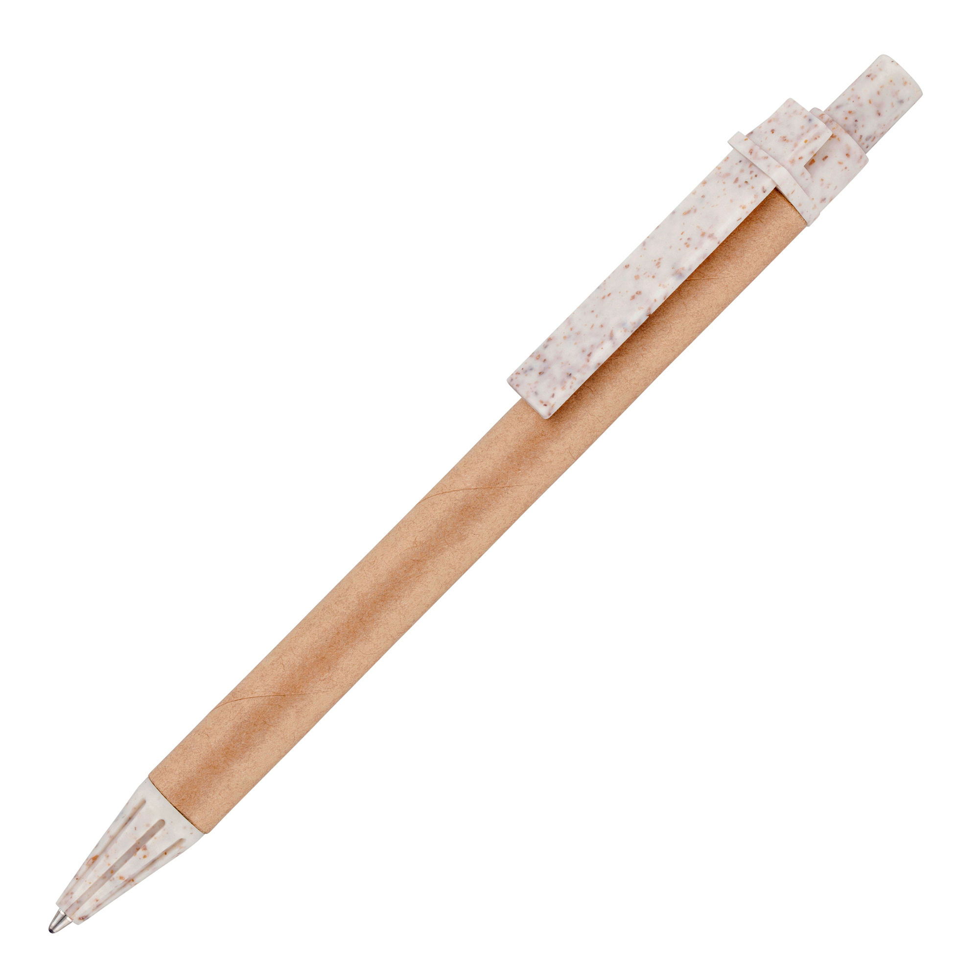 Jura Card Promotional Ball Pen With Wheat Trim