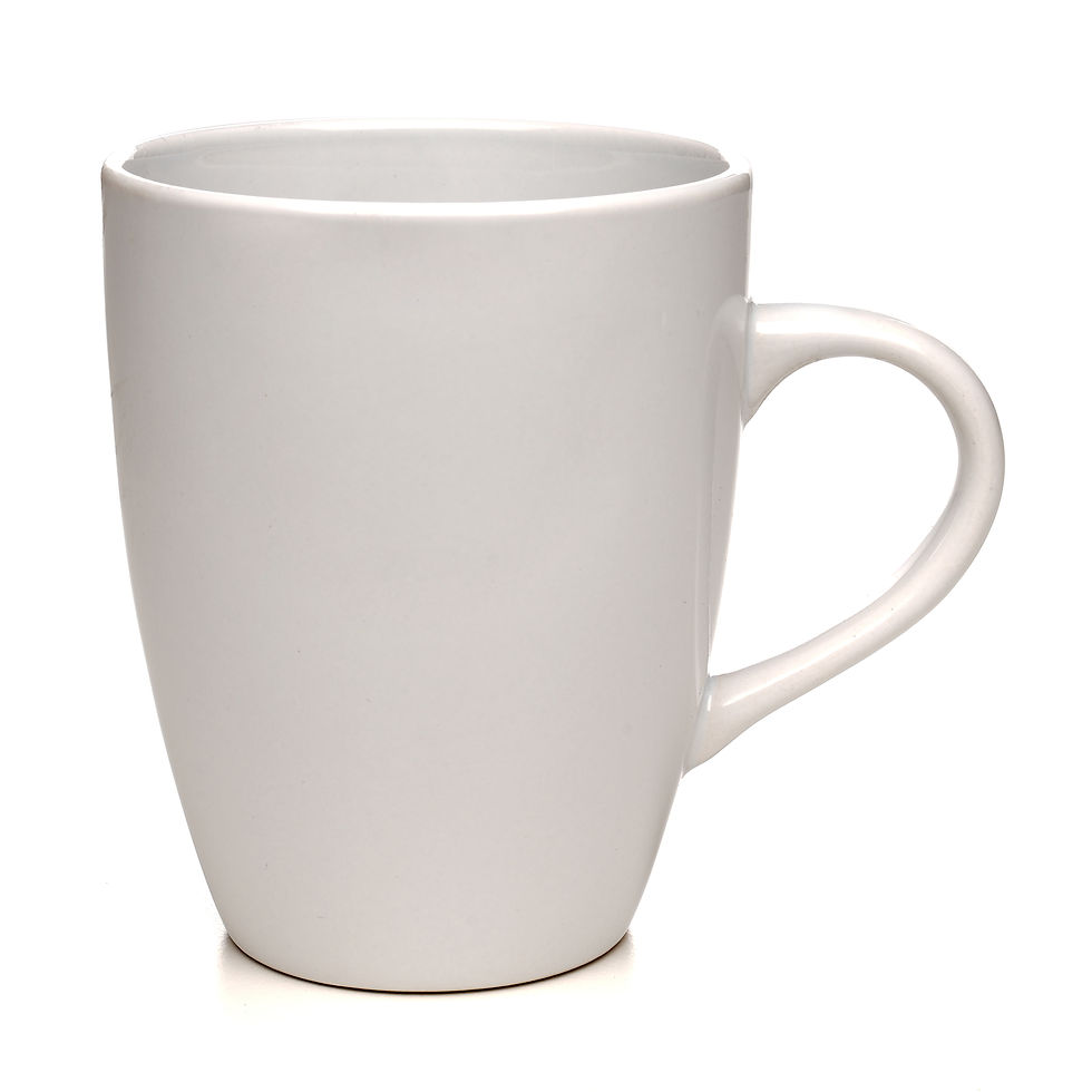Thumbnail: Marrow White Gloss Finish Mug