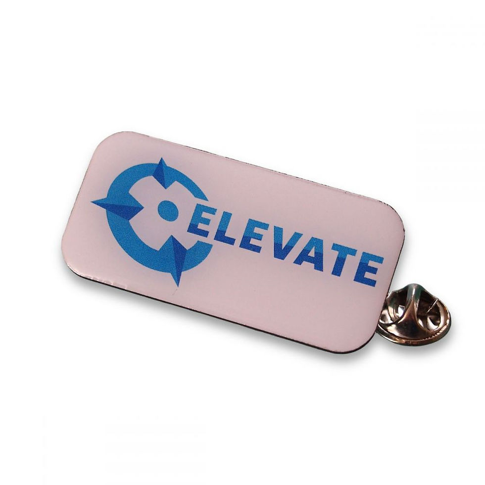 Thumbnail: Printed Steel Badge (40mm)
