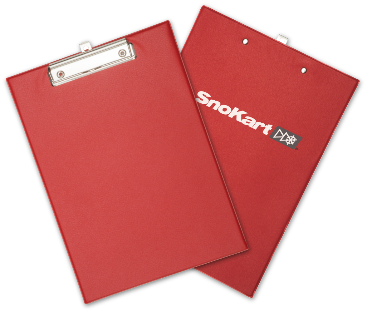 A4 Clipboard (UK Stock: Red)