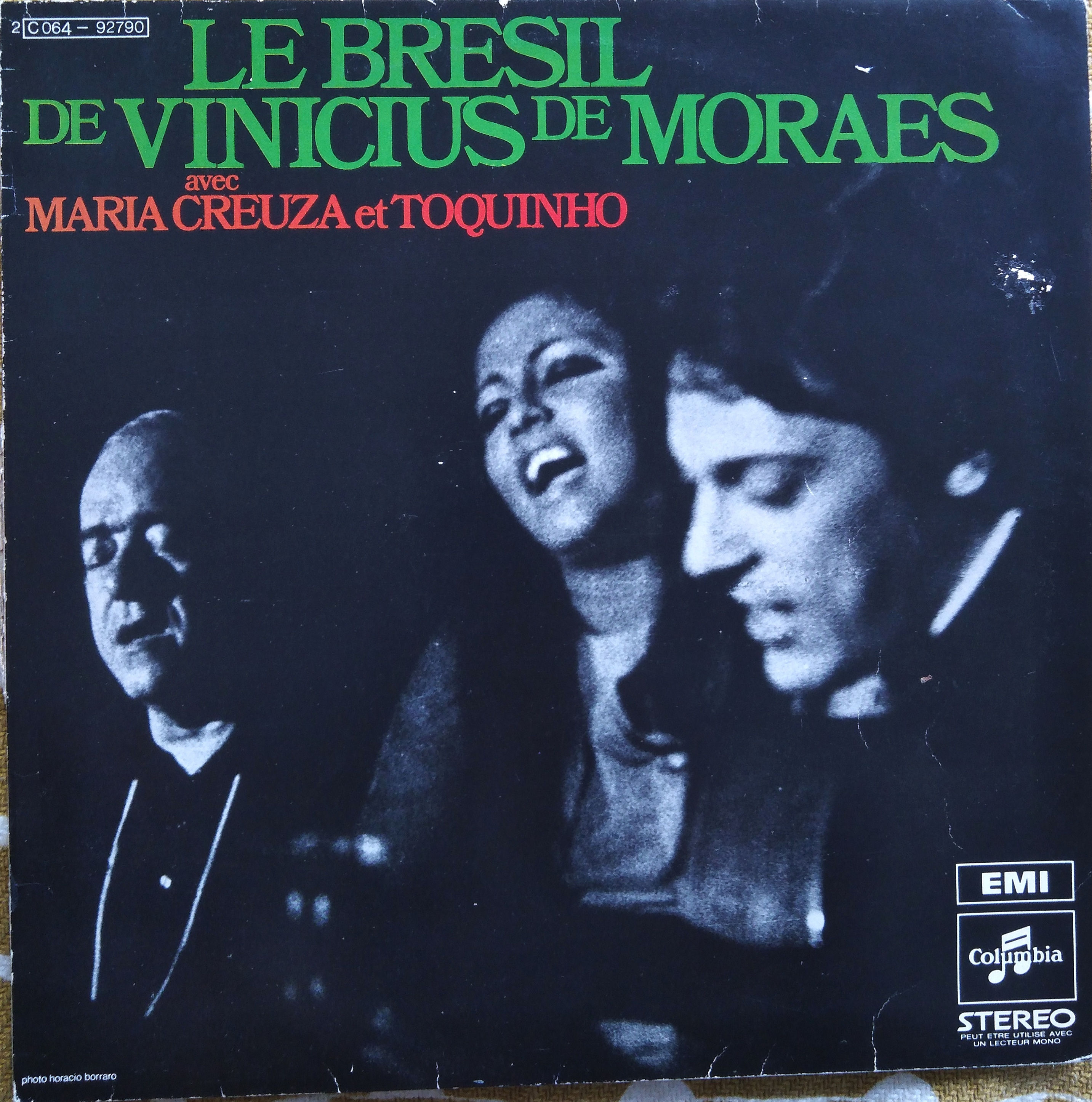Vinicius De Moraes -  Le Brésil De Vinicius De Moraes (1978, Columbia, France)