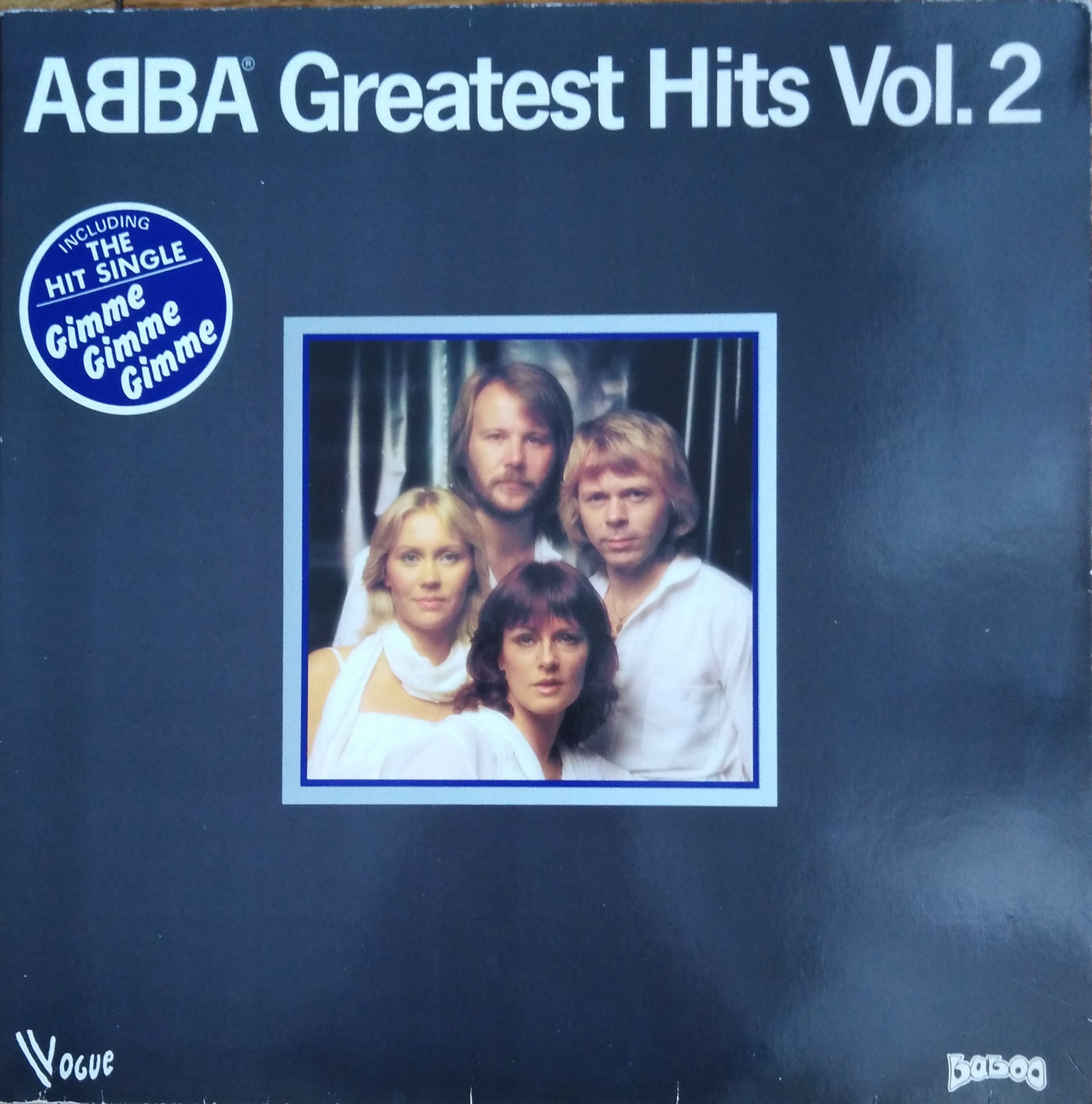 Abba - Greatest Hits Vol. 2 (1979, Vogue)