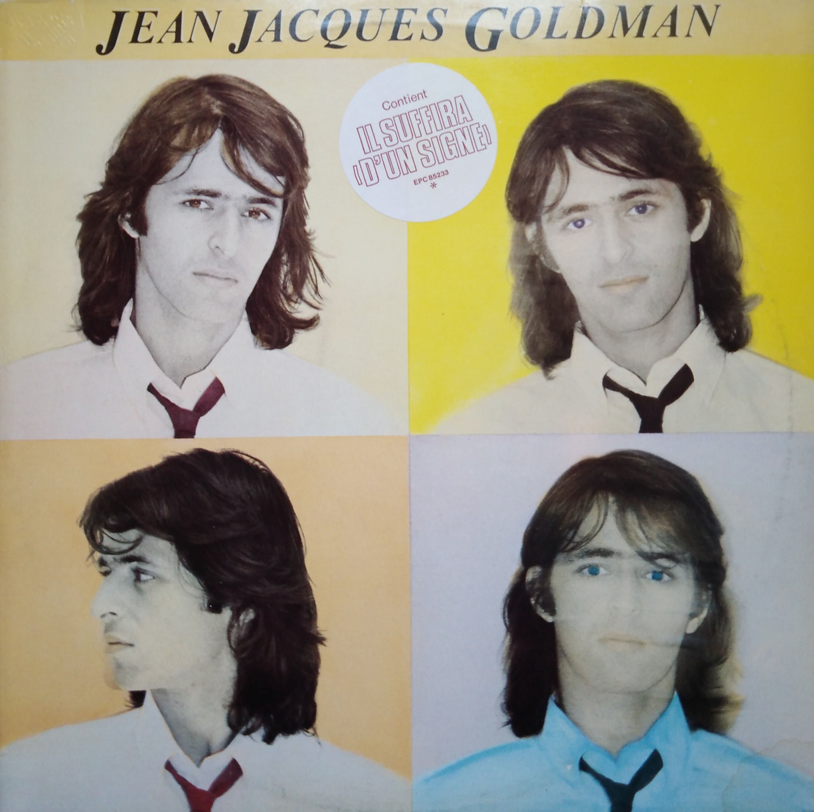 Jean-Jacques Goldman ‎– Démodé (1981, Epic)