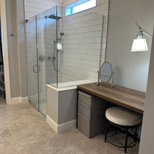 Bathroom interior painted by Feverish Pace Painting in Babcock Ranch