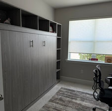 Home office interior painted by Feverish Pace Painting in Babcock Ranch