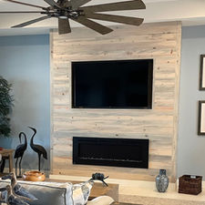 Family room interior painted by Feverish Pace Painting in Babcock Ranch