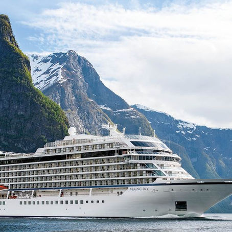 Viking Floats Out Newest Ocean Cruise Ship Viking Neptune