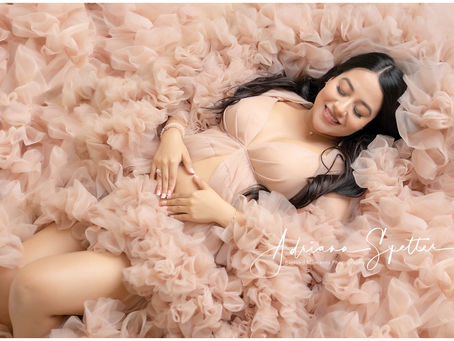 Studio Maternity session for Debbie A