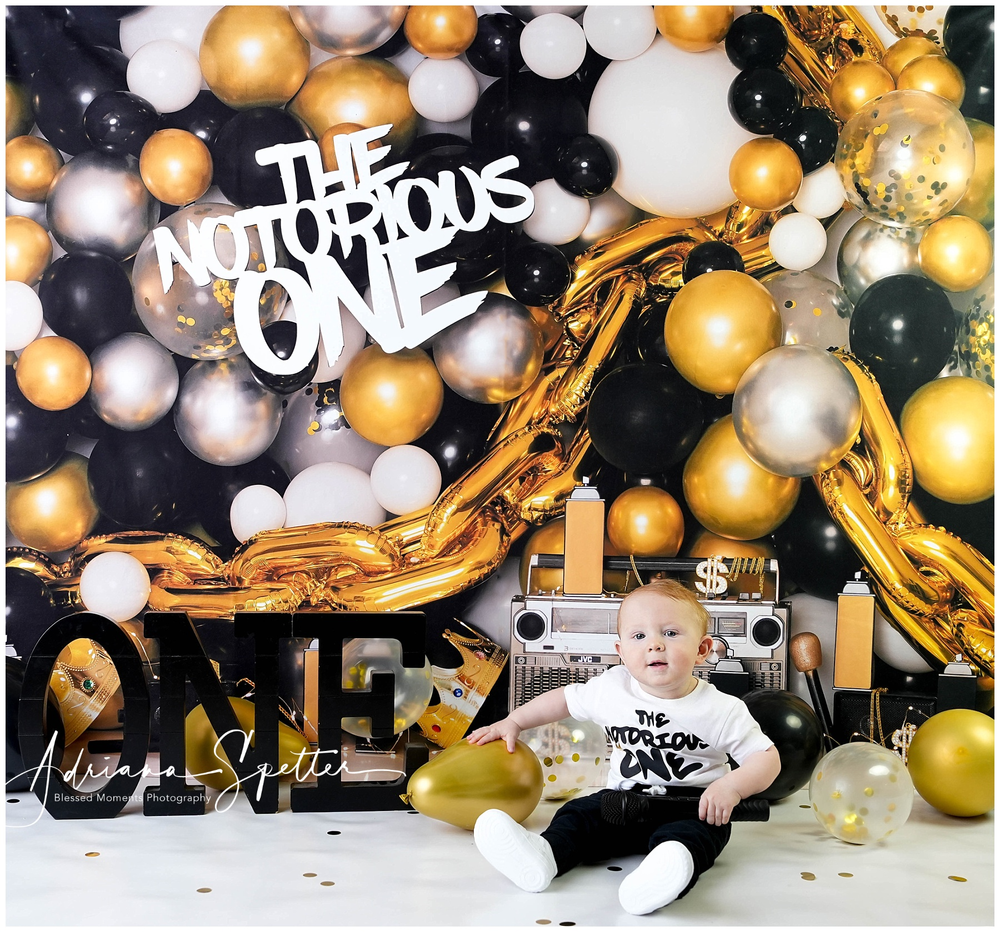 Cake Smash - The Notorious One birthday