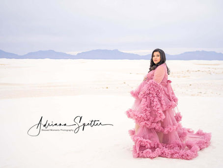 White Sands Maternity photos for Kimberly G